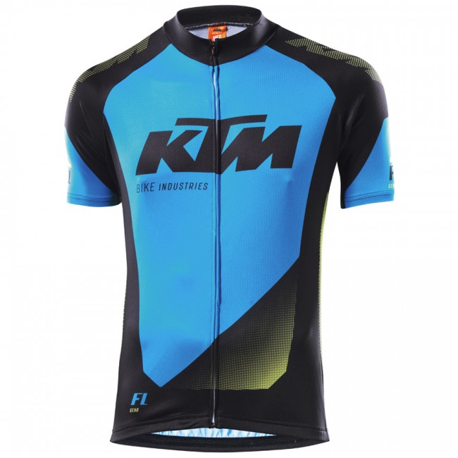 2016 KTM Factory Line 2 Maglia Ciclismo Manica Corta nero blu 75396-ZA 2016 KTM Factory Line 2 Maglia Ciclismo Manica Corta nero blu 75396-ZA