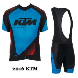2016 KTM Blue Black arancia Factory Line Nuovo abbigliamento Ciclismo Completo Maglia Ciclismo Corta e Salopette 89956-XR