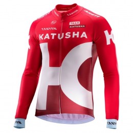 2016 Team Katusha Maglie Ciclismo Manica Lunga 39369-YO