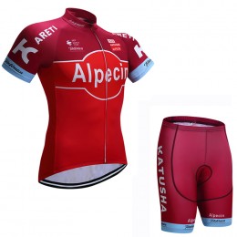 2017 KATUSHA Alpecin Nuovo abbigliamento Bici Completo Maglia Ciclismo Corta e Pantaloncini 45242-PT