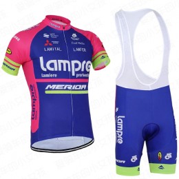 2016 Lampre Nuovo abbigliamento Ciclismo Completo Maglia Ciclismo Corta e Salopette 39854-LN
