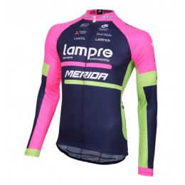 2016 Lampre Merida Maglie Ciclismo Manica Lunga 52652-TA