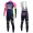 2016 Lampre Merida Squadre Pro Abbigliamento Ciclismo Maglia Ciclismo Manica Lunga e Salopette Lunga 67372-UM