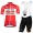2017 LOTTO SOUDAL Nuovo abbigliamento Ciclismo Completo Maglia Ciclismo Corta e Salopette 12633-FS