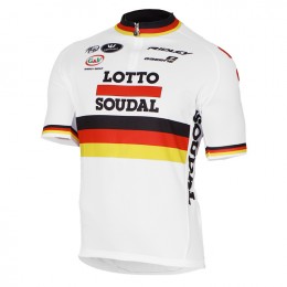 2017 LOTTO SOUDAL Germany bianco Maglia Ciclismo Manica Corta 61240-DG
