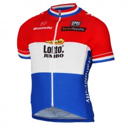 2017 LOTTO JUMBO Netherlands Maglia Ciclismo Manica Corta 95229-PF