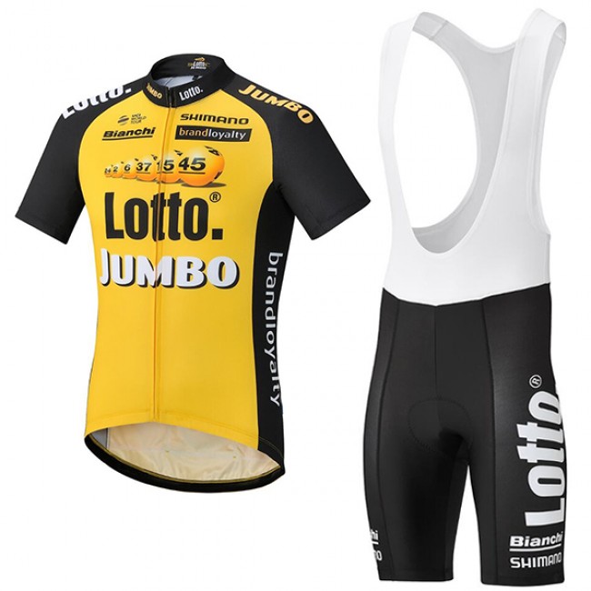 2017 LOTTO JUMBO Nuovo abbigliamento Ciclismo Completo Maglia Ciclismo Corta e Salopette 97463-YT 2017 LOTTO JUMBO Nuovo abbigliamento Ciclismo Completo Maglia Ciclismo Corta e Salopette 97463-YT