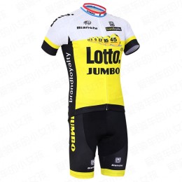 2016 Lotto Nuovo abbigliamento Bici Completo Maglia Ciclismo Corta e Pantaloncini 17021-HA