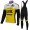 2016 Lotto Jumbo Abbigliamento Ciclismo Maglia Ciclismo Manica Lunga e Salopette Lunga 52159-SP