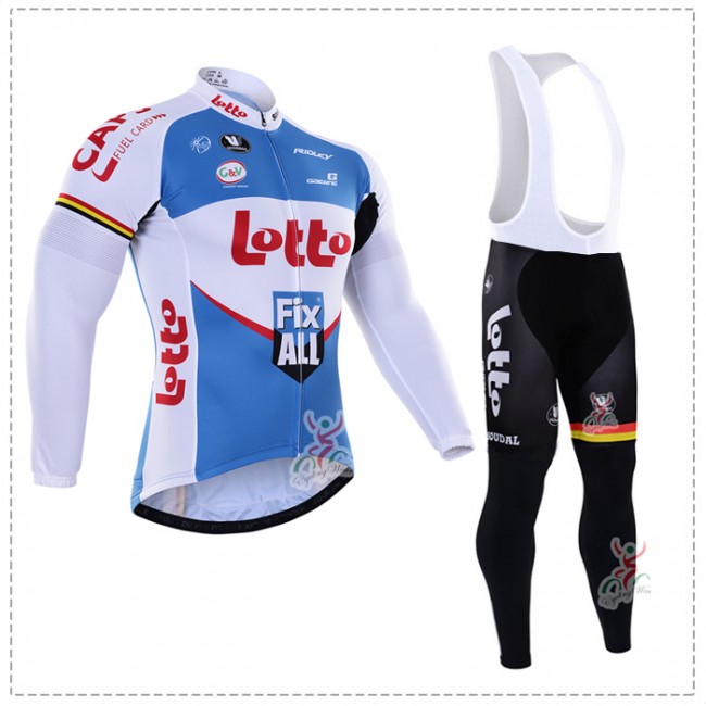 2016 Lotto Fix All Abbigliamento Ciclismo Maglia Ciclismo Manica Lunga e Salopette Lunga 53603-NP 2016 Lotto Fix All Abbigliamento Ciclismo Maglia Ciclismo Manica Lunga e Salopette Lunga 53603-NP