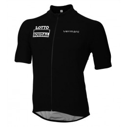 2016 LOTTO SOUDAL Maglia Ciclismo Manica Corta nero 83436-CR