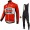 LOTTO SOUDAL 2016 Abbigliamento Ciclismo Maglia Ciclismo Manica Lunga e Salopette Lunga 96270-MO
