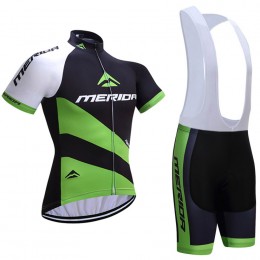 2017 Merida verde Nuovo abbigliamento Ciclismo Completo Maglia Ciclismo Corta e Salopette 39201-PJ