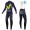 2016 Movistar Team Thermo Squadre Pro Abbigliamento Ciclismo Maglia Ciclismo Manica Lunga e Salopette Lunga 11849-BT