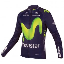 2016 Movistar Maglie Ciclismo Manica Lunga 23337-VZ
