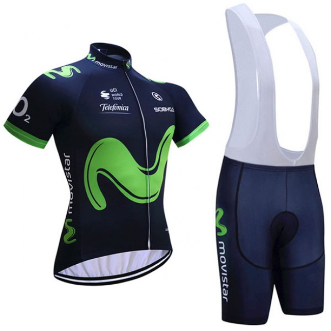2017 Movistar Nuovo abbigliamento Ciclismo Completo Maglia Ciclismo Corta e Salopette 79366-HV 2017 Movistar Nuovo abbigliamento Ciclismo Completo Maglia Ciclismo Corta e Salopette 79366-HV