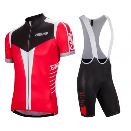 Nalini PRO Rosso Nuovo abbigliamento Ciclismo Completo Maglia Ciclismo Corta e Salopette nero bianco Rosso 79759-WF