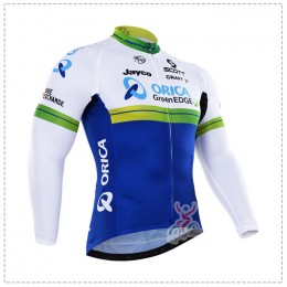 2016 orica greenedge Maglia Ciclismo Manica Lunga 31350-XM