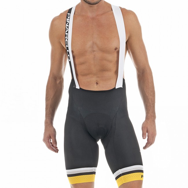 2017 Pinarello 12th Tour de France Salopette Ciclismo - nero giallo 43797-ZC 2017 Pinarello 12th Tour de France Salopette Ciclismo - nero giallo 43797-ZC