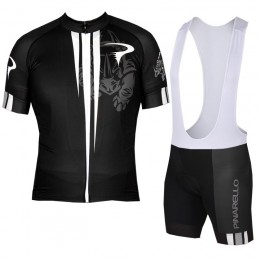 2016 Pinarello Rhino Corsa Black White Nuovo abbigliamento Ciclismo Completo Maglia Ciclismo Corta e Salopette 55185-GA