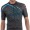 2017 Pinarello Tour Maglia Ciclismo Manica Corta - nero Sky blu 65728-OV