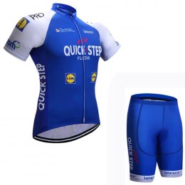 2017 Quick Step Nuovo abbigliamento Bici Completo Maglia Ciclismo Corta e Pantaloncini 55315-TO