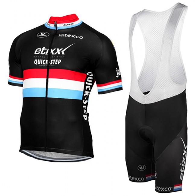 ETIXX-QUICK STEP 2017 nero Nuovo abbigliamento Ciclismo Completo Maglia Ciclismo Corta e Salopette 56607-MB ETIXX-QUICK STEP 2017 nero Nuovo abbigliamento Ciclismo Completo Maglia Ciclismo Corta e Salopette 56607-MB