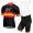ETIXX-QUICK STEP 2017 nero Rosso giallo Nuovo abbigliamento Ciclismo Completo Maglia Ciclismo Corta e Salopette 78615-KK