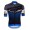 2016 Santini Interactive 3.0 nero blu Maglia Ciclismo Manica Corta 50540-UD