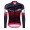 2016 Santini Interactive 3.0 nero -Rosso Maglie Ciclismo Manica Lunga 56736-ZL