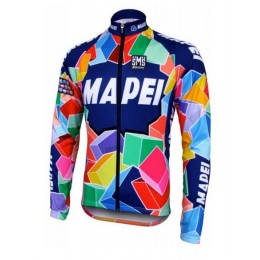 MAPEI RETRO Maglia Ciclismo Manica Lunga 73554-BH