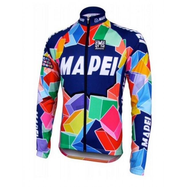 MAPEI RETRO Maglia Ciclismo Manica Lunga 73554-BH MAPEI RETRO Maglia Ciclismo Manica Lunga 73554-BH