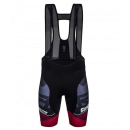 2016 Santini Interactive 3.0 nero Rosso Salopette Ciclismo 78841-BN