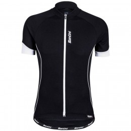 2016 Santini Ora nero Maglia Ciclismo Manica Corta 96754-LF