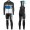 2016 Scott Team nero -blu -bianco Thermo Squadre Pro Abbigliamento Ciclismo Maglia Ciclismo Manica Lunga e Salopette Lunga 18575-QH