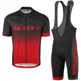 2017 Scott Rc nero Rosso Nuovo abbigliamento Ciclismo Completo Maglia Ciclismo Corta e Salopette 23251-HT