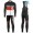 2016 Scott Team nero -Rosso -bianco Thermo Squadre Pro Abbigliamento Ciclismo Maglia Ciclismo Manica Lunga e Salopette Lunga 39438-HK