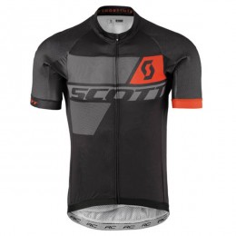 2017 Scott nero Rosso Maglia Ciclismo Manica Corta 47167-LQ