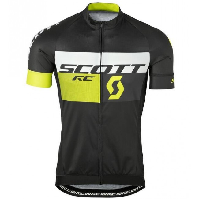 2016 Scott RC nero giallo Maglia Ciclismo Manica Corta 50526-ED 2016 Scott RC nero giallo Maglia Ciclismo Manica Corta 50526-ED