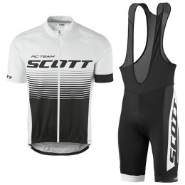 2017 Scott Rc bianco nero Nuovo abbigliamento Ciclismo Completo Maglia Ciclismo Corta e Salopette 56219-HY