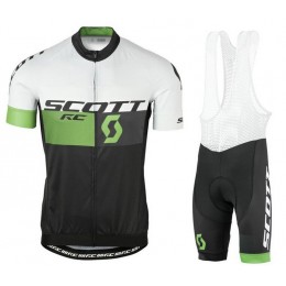 2016 Scott RC verde Nuovo abbigliamento Ciclismo Completo Maglia Ciclismo Corta e Salopette 88502-GC