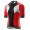 2016 Skins Tremola Maglia Ciclismo Manica Corta Rosso nero bianco 89037-WK