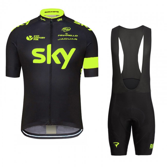 2016 SKY Fluo Yellow Nuovo abbigliamento Ciclismo Completo Maglia Ciclismo Corta e Salopette 26228-PW 2016 SKY Fluo Yellow Nuovo abbigliamento Ciclismo Completo Maglia Ciclismo Corta e Salopette 26228-PW