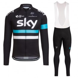 2016 Sky Nuovo Abbigliamento Ciclismo Maglia Ciclismo Manica Lunga e Salopette Lunga 32545-UZ