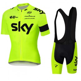 2016 SKY Nuovo abbigliamento Ciclismo Completo Maglia Ciclismo Corta e Salopette 38964-UF