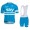 2016 SKY Blue Nuovo abbigliamento Ciclismo Completo Maglia Ciclismo Corta e Salopette 66852-ZD