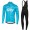 Sky Pro 2017 blu Abbigliamento Ciclismo Maglia Ciclismo Manica Lunga e Salopette Lunga 97641-ZE