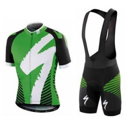 2016 Specialized Comp Racing Ss verde Nuovo abbigliamento Ciclismo Completo Maglia Ciclismo Corta e Salopette 23903-YD