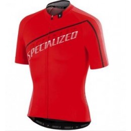 2016 Specialized SL Expert Rosso Maglia Ciclismo Manica Corta 68836-IT
