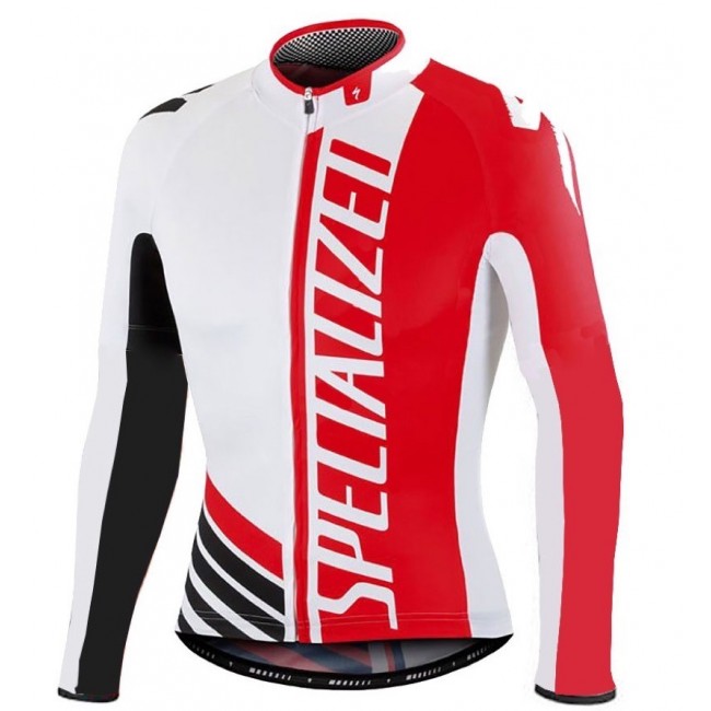 2016 Specialized Pro Team SZK bianco -Rosso Maglie Ciclismo Manica Lunga 90197-NL 2016 Specialized Pro Team SZK bianco -Rosso Maglie Ciclismo Manica Lunga 90197-NL